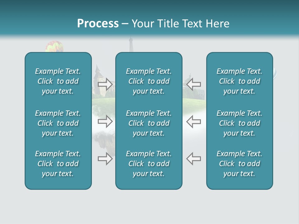 Album City France PowerPoint Template