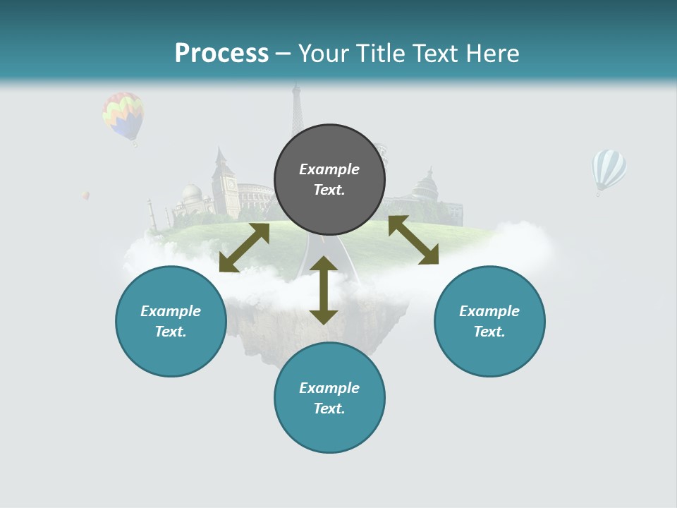 Album City France PowerPoint Template