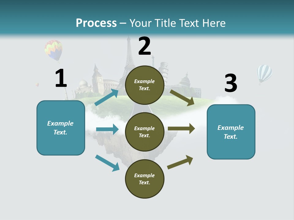 Album City France PowerPoint Template