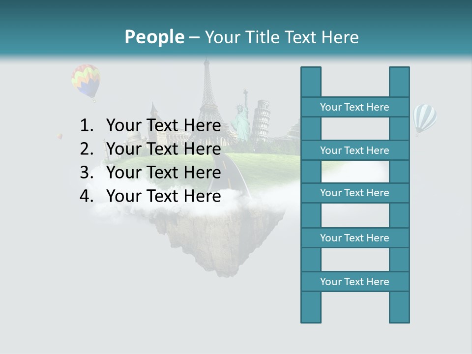 Album City France PowerPoint Template