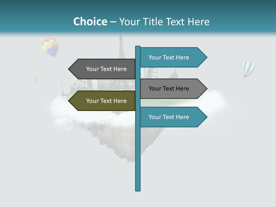 Album City France PowerPoint Template