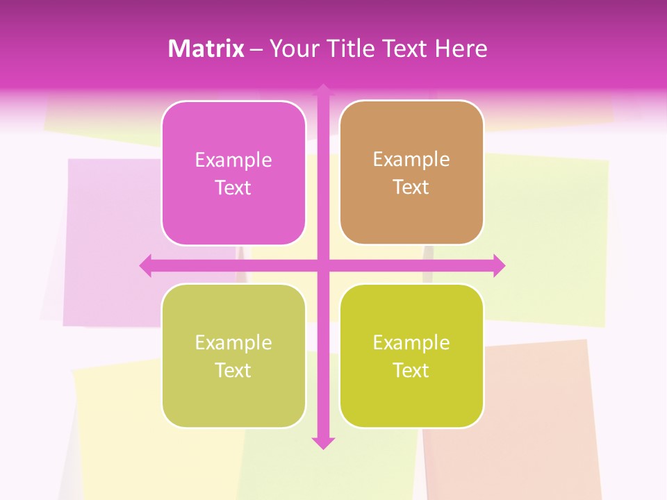 Business Office Paper PowerPoint Template