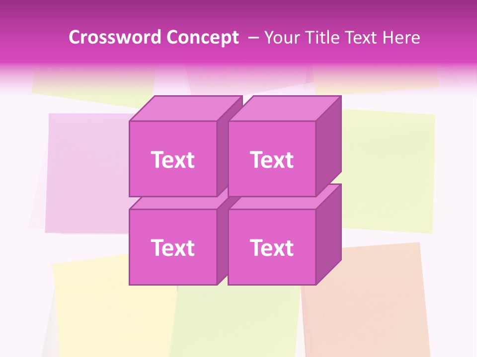 Business Office Paper PowerPoint Template