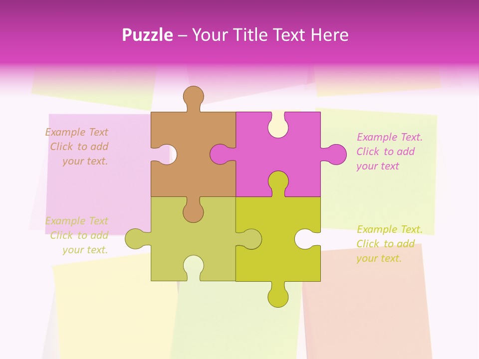 Business Office Paper PowerPoint Template