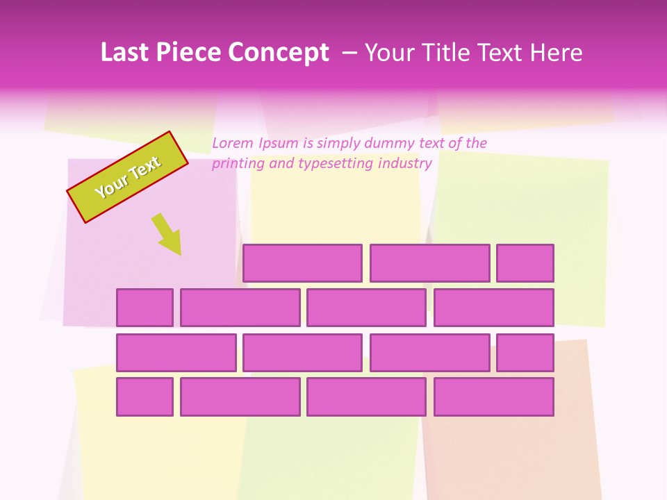Business Office Paper PowerPoint Template