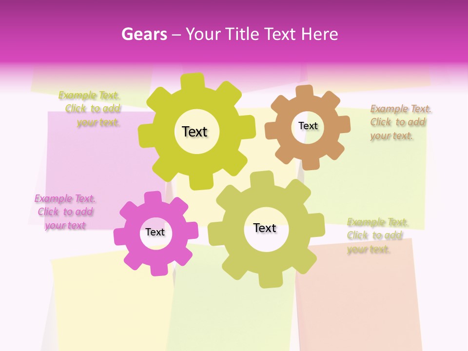 Business Office Paper PowerPoint Template