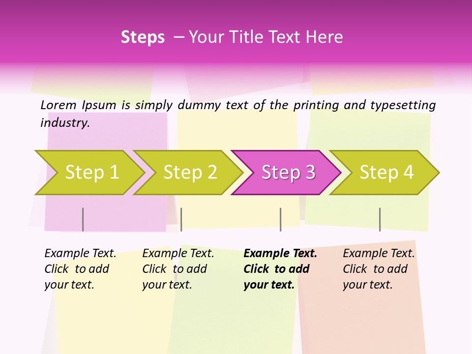 Business Office Paper PowerPoint Template
