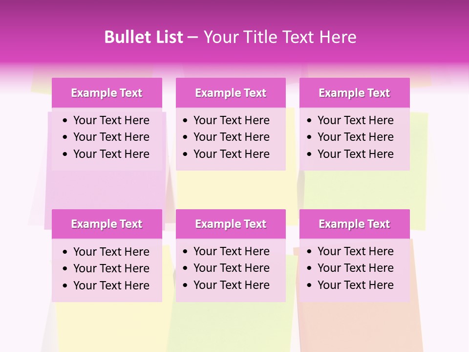 Business Office Paper PowerPoint Template