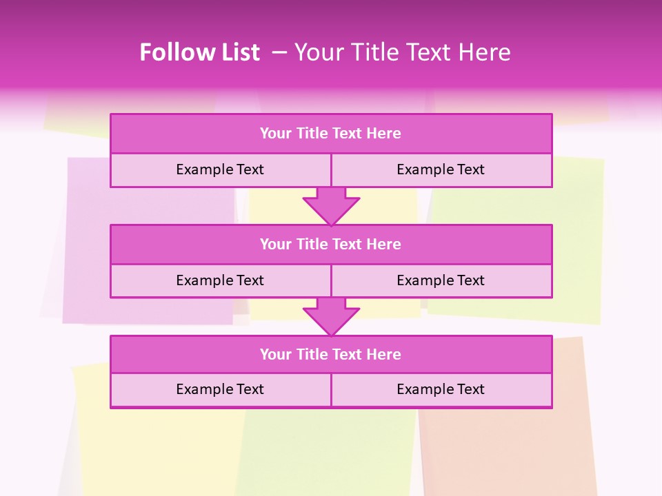 Business Office Paper PowerPoint Template