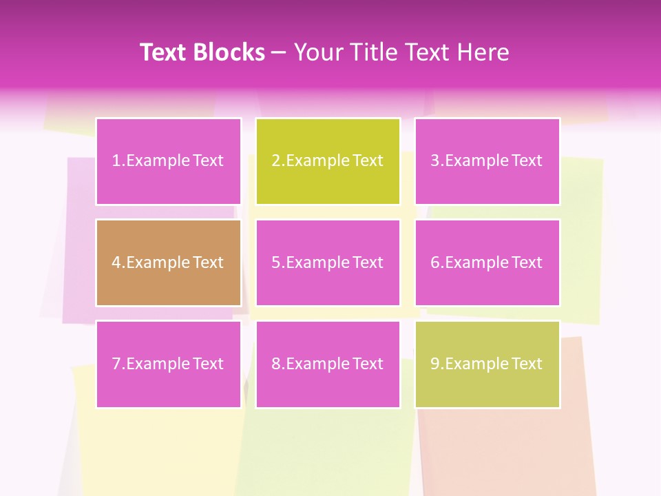 Business Office Paper PowerPoint Template