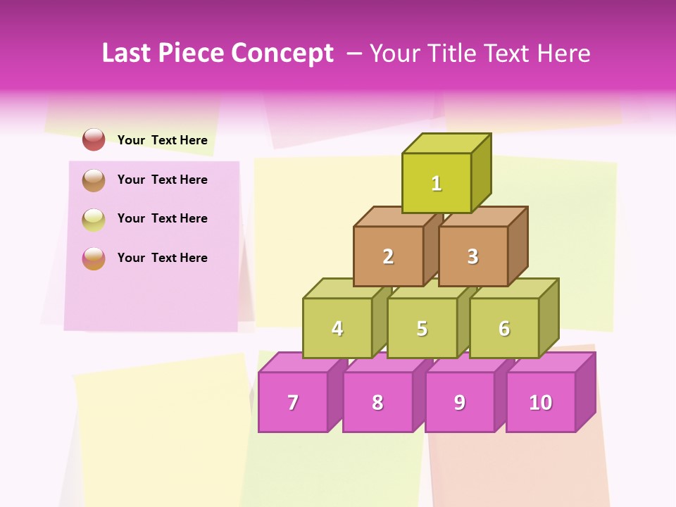 Business Office Paper PowerPoint Template