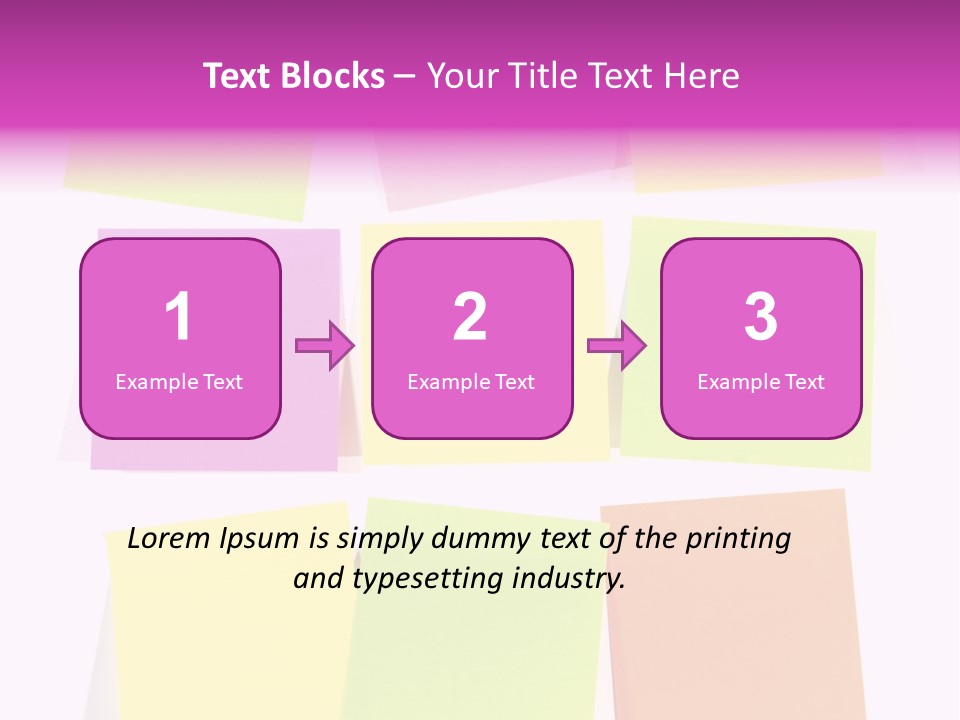 Business Office Paper PowerPoint Template
