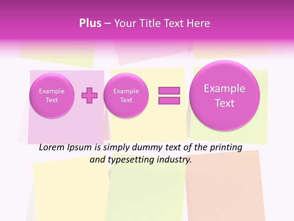 Business Office Paper PowerPoint Template