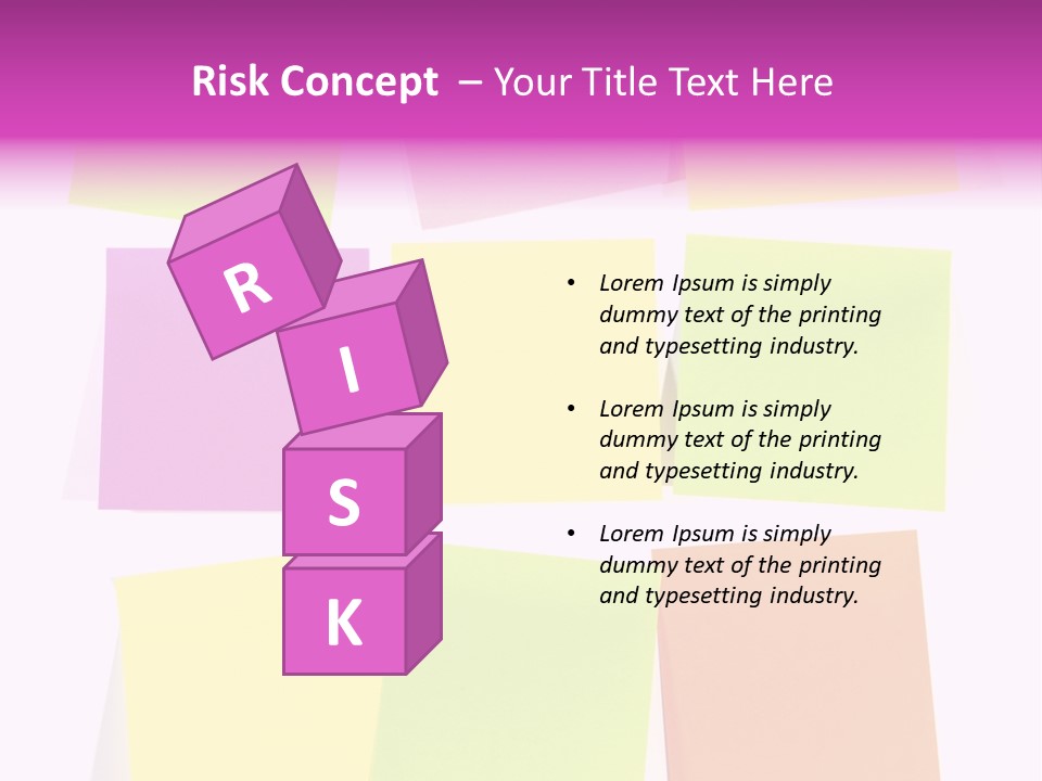 Business Office Paper PowerPoint Template