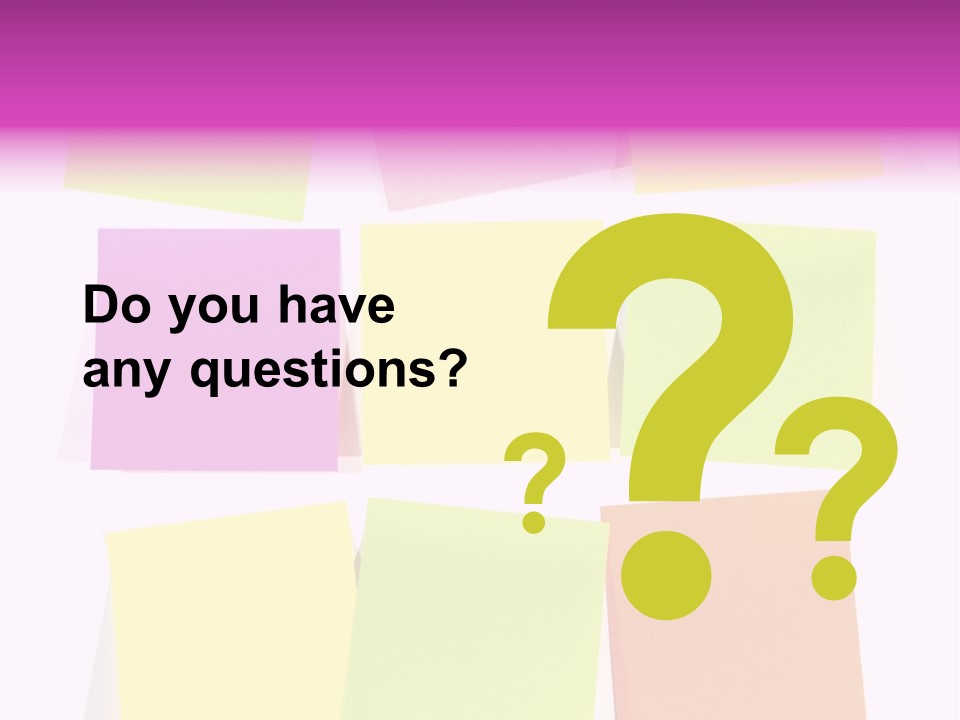 Business Office Paper PowerPoint Template