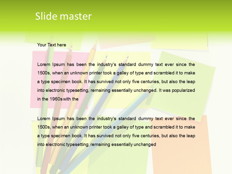 Nobody Paper Empty PowerPoint Template