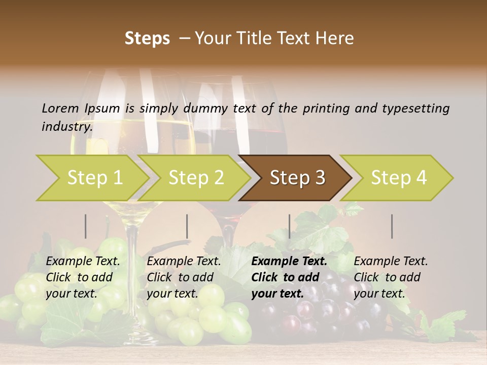 Vitamin Slice Tropical PowerPoint Template