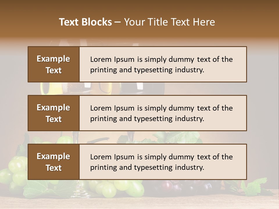 Vitamin Slice Tropical PowerPoint Template