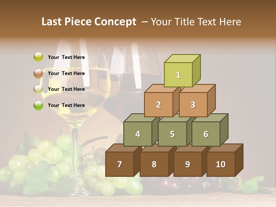 Vitamin Slice Tropical PowerPoint Template