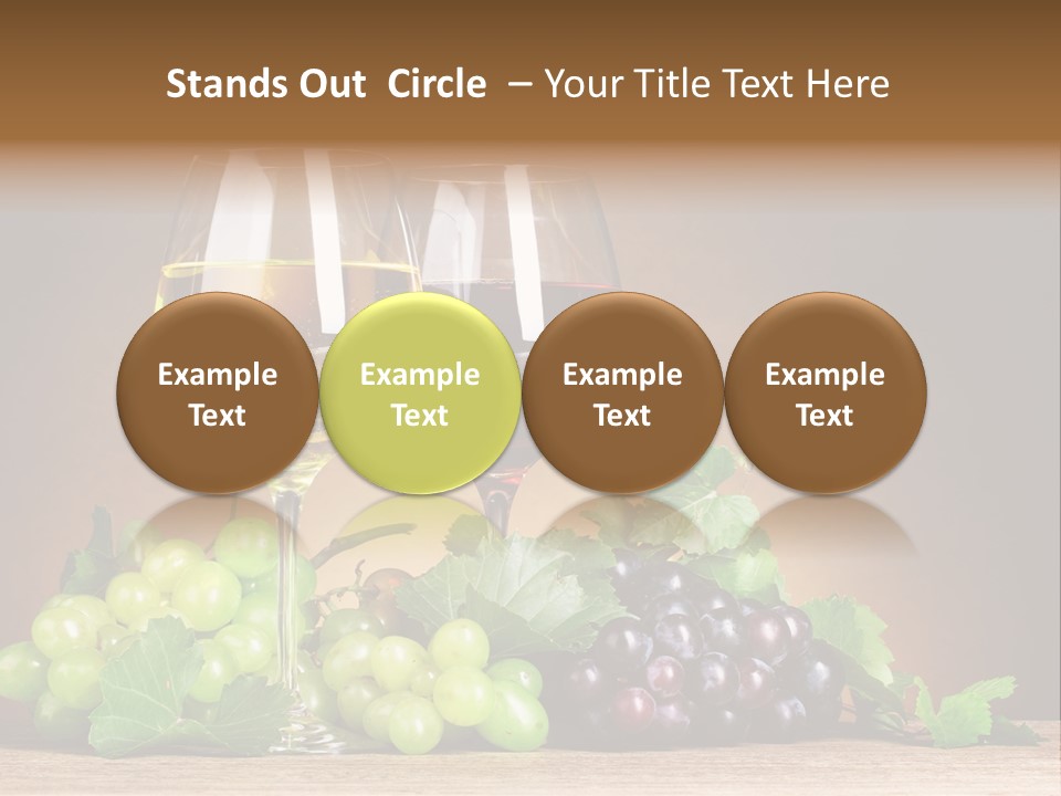 Vitamin Slice Tropical PowerPoint Template