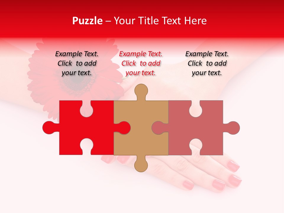 Health File Girl PowerPoint Template