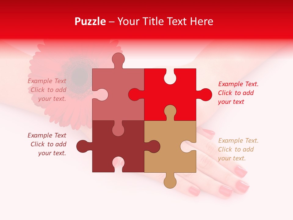 Health File Girl PowerPoint Template