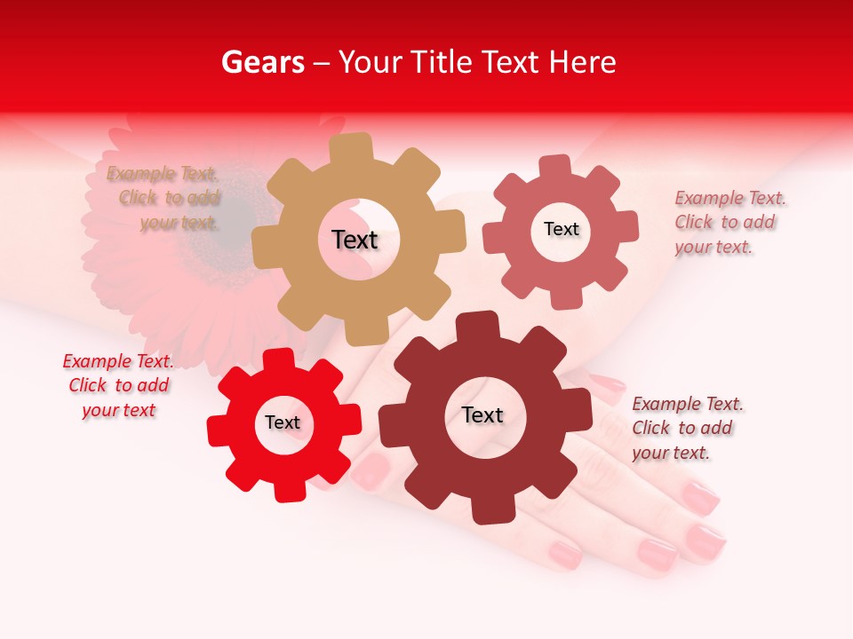 Health File Girl PowerPoint Template