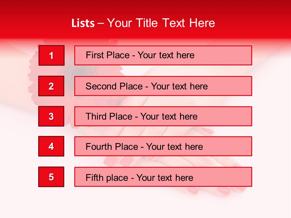 Health File Girl PowerPoint Template