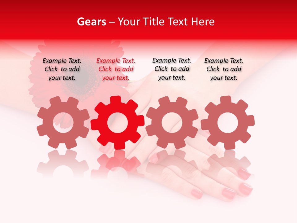 Health File Girl PowerPoint Template