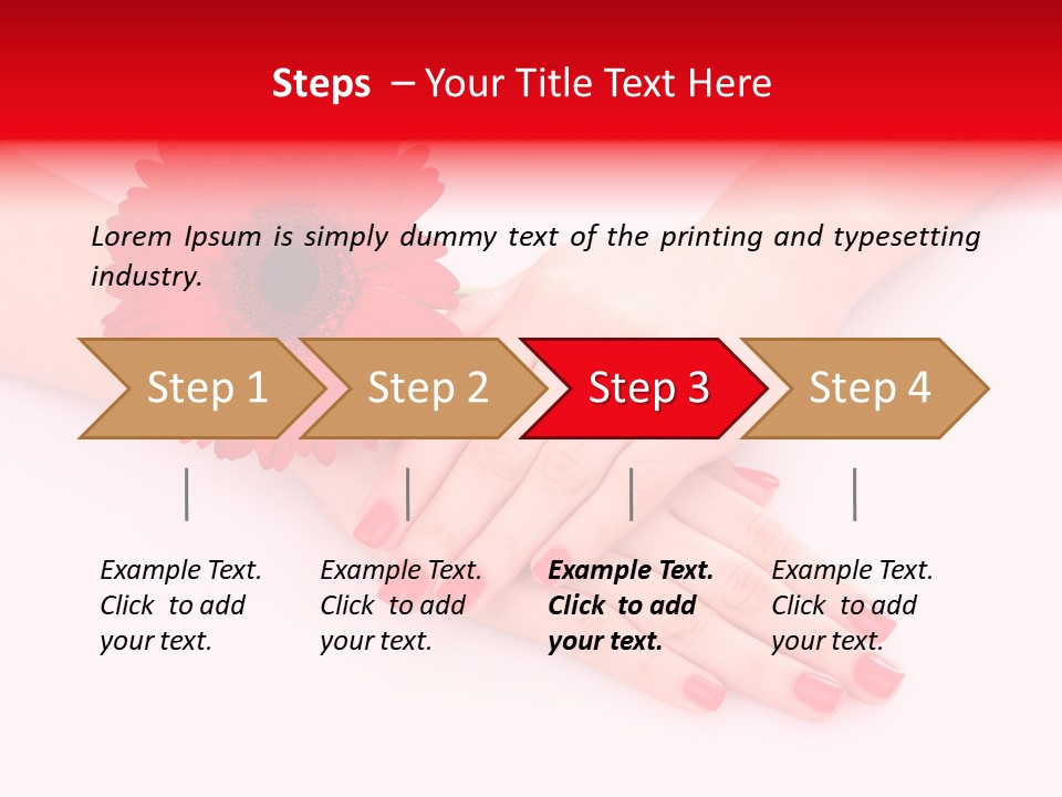 Health File Girl PowerPoint Template