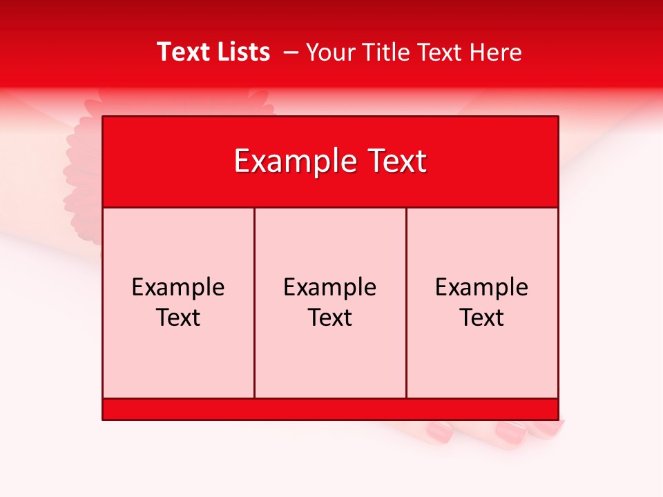 Health File Girl PowerPoint Template