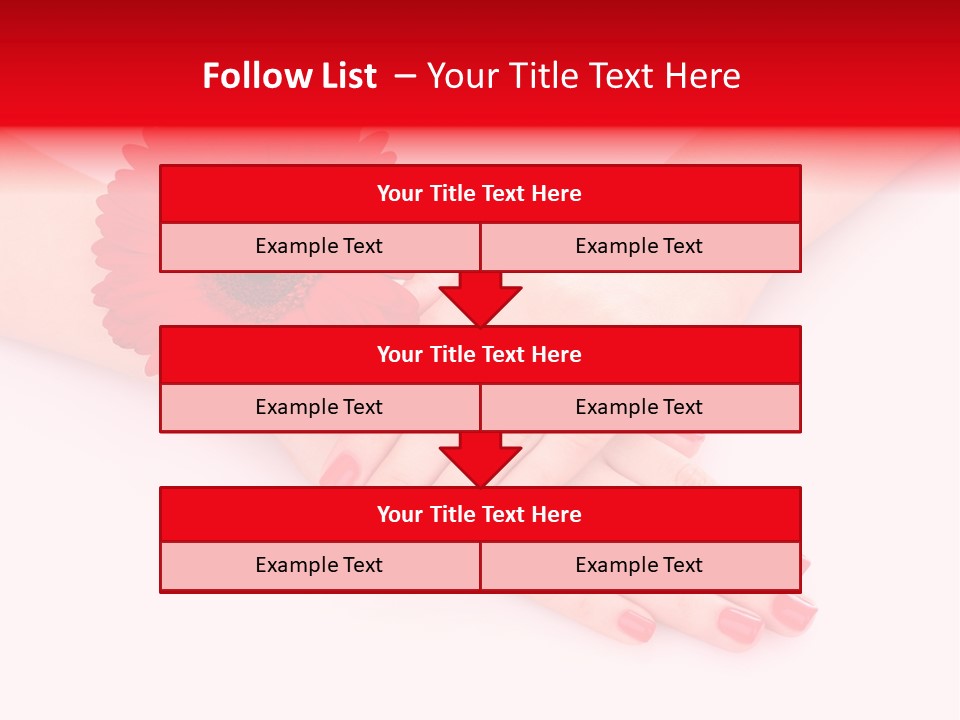 Health File Girl PowerPoint Template