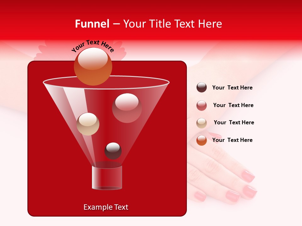 Health File Girl PowerPoint Template