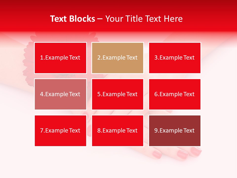 Health File Girl PowerPoint Template