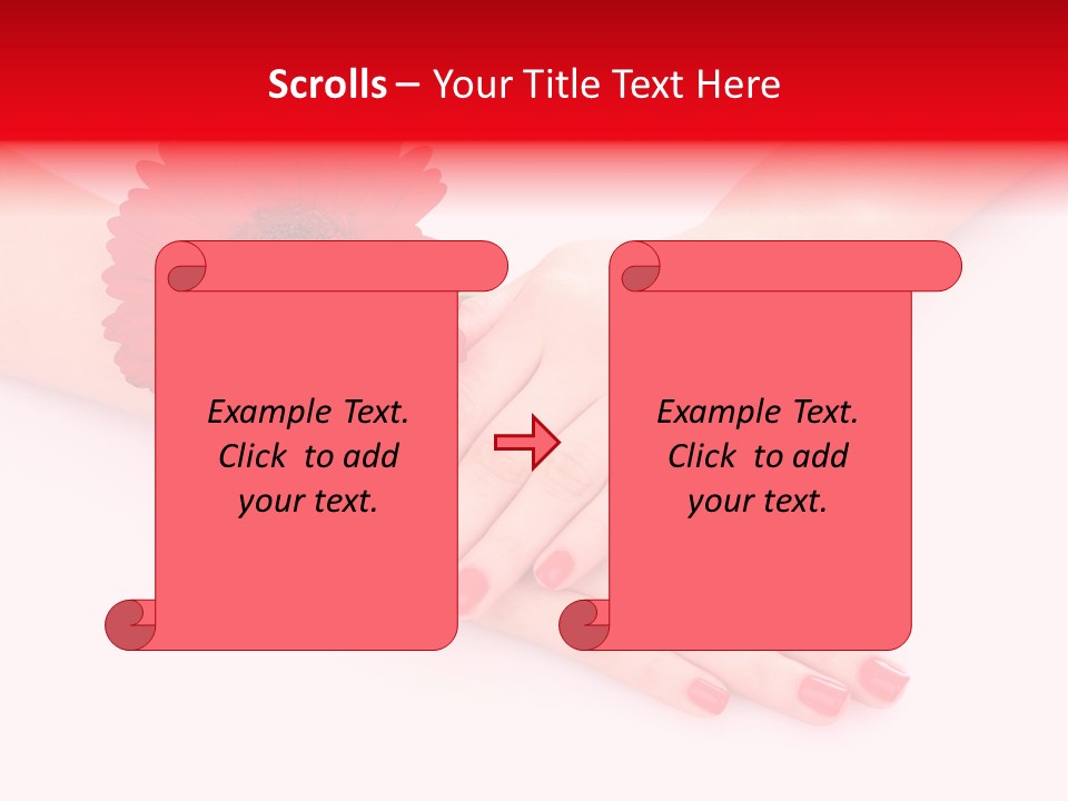 Health File Girl PowerPoint Template