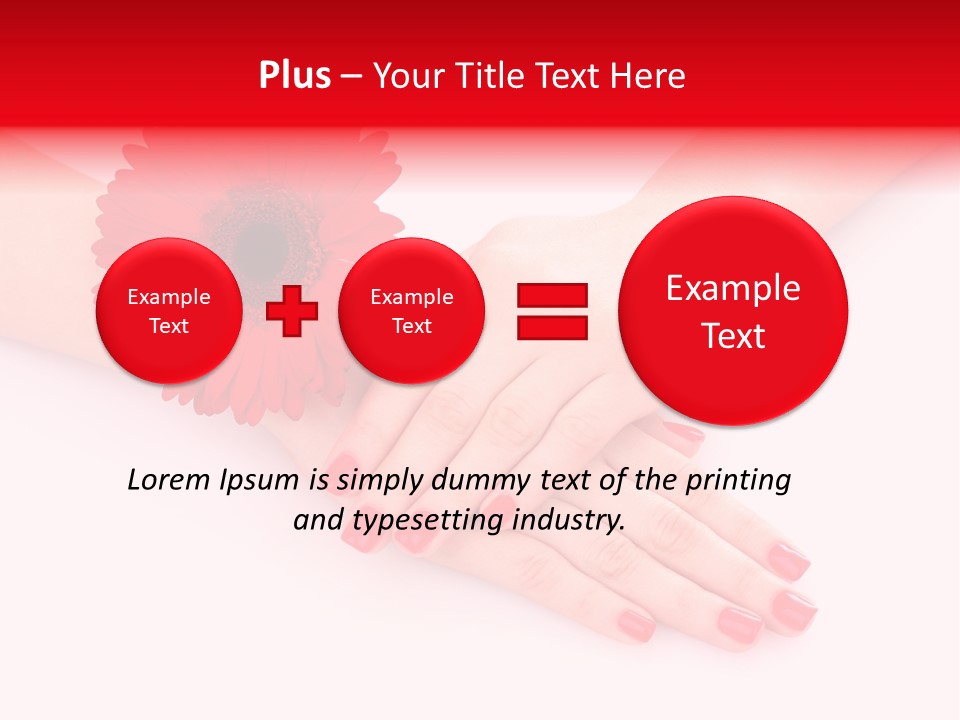 Health File Girl PowerPoint Template