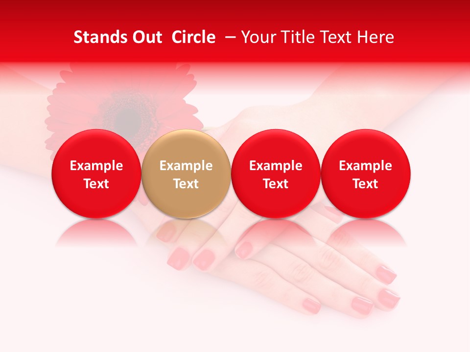 Health File Girl PowerPoint Template