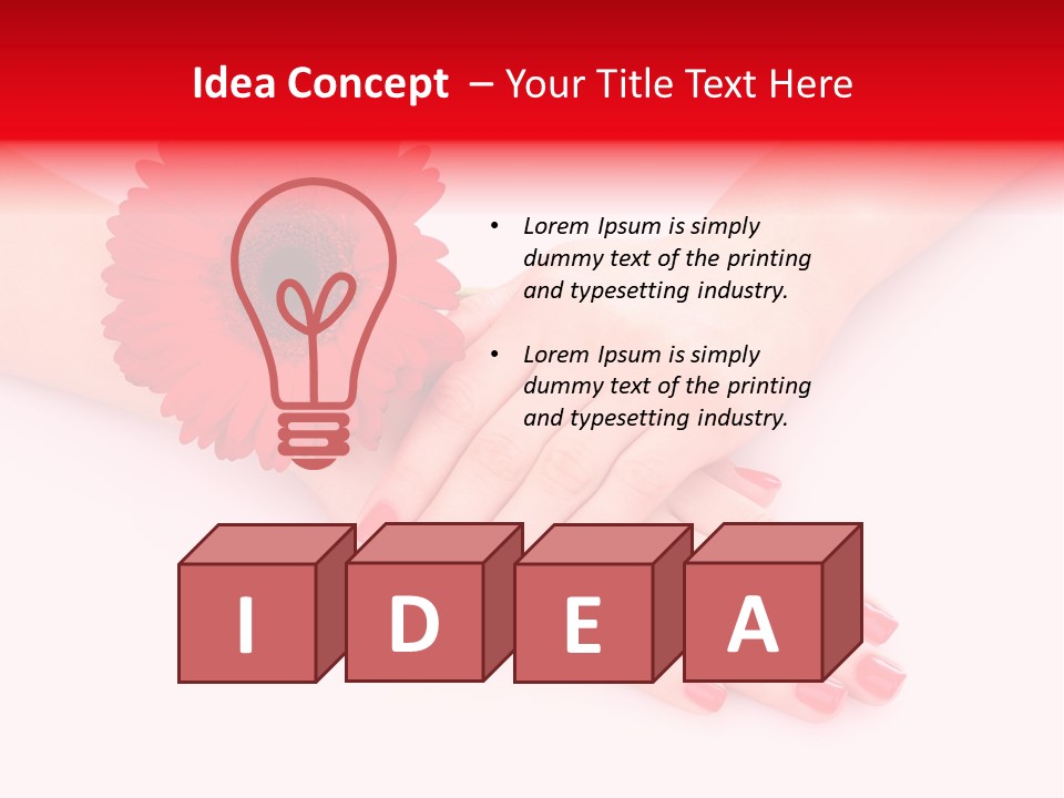 Health File Girl PowerPoint Template