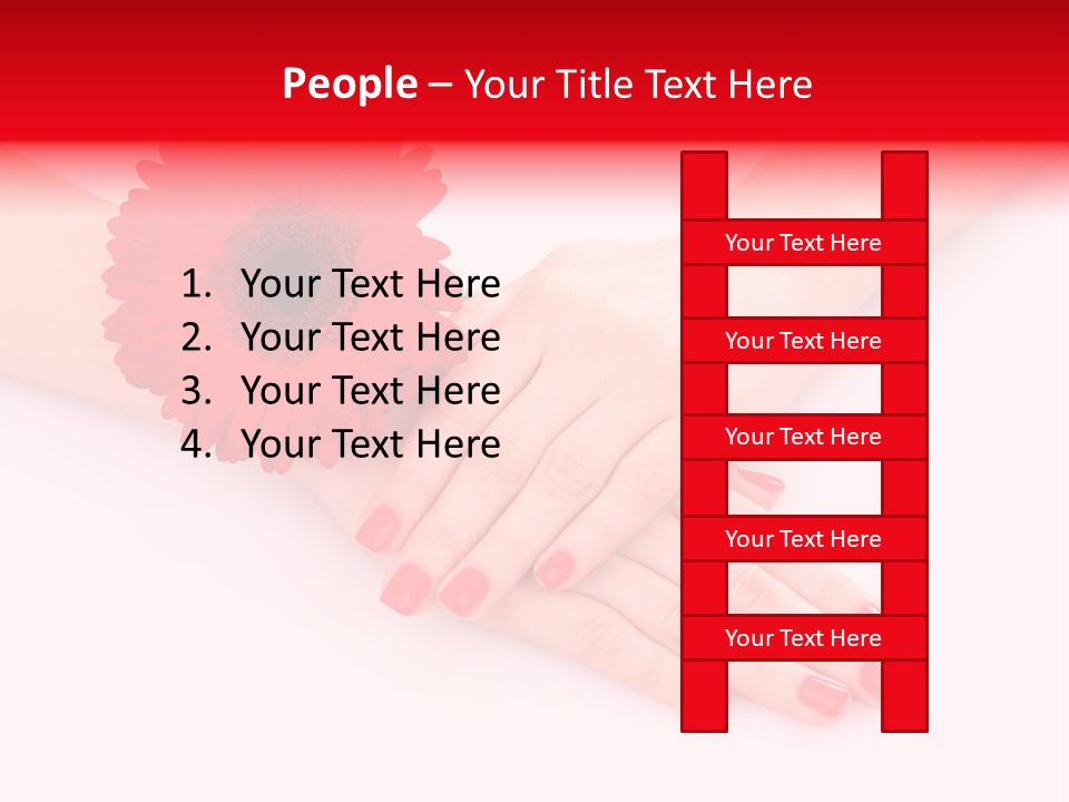 Health File Girl PowerPoint Template