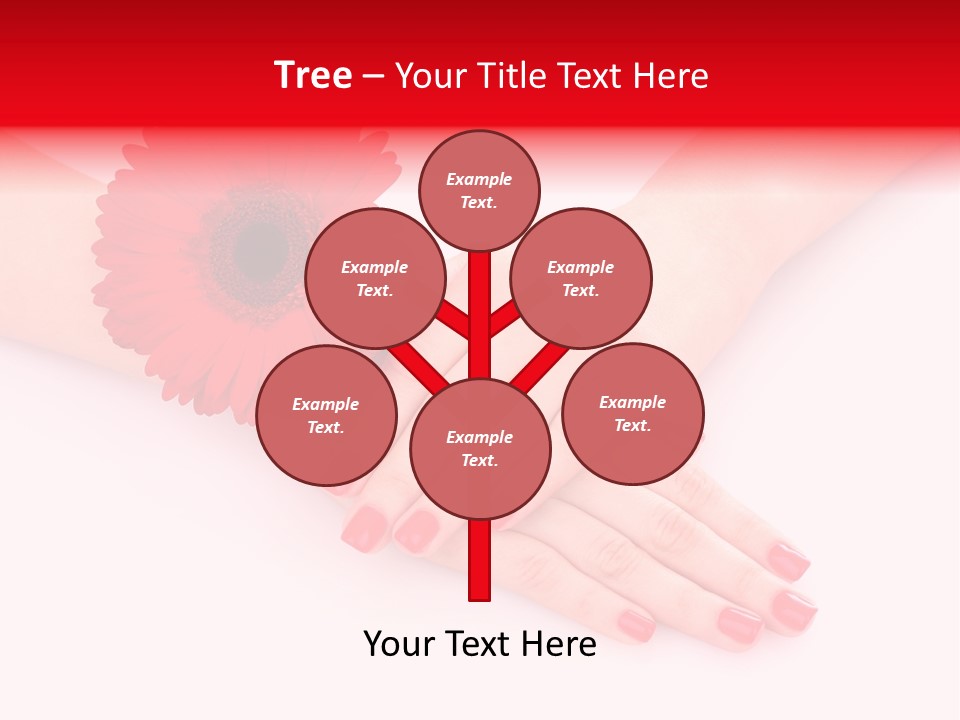 Health File Girl PowerPoint Template