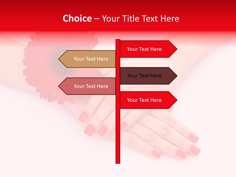 Health File Girl PowerPoint Template