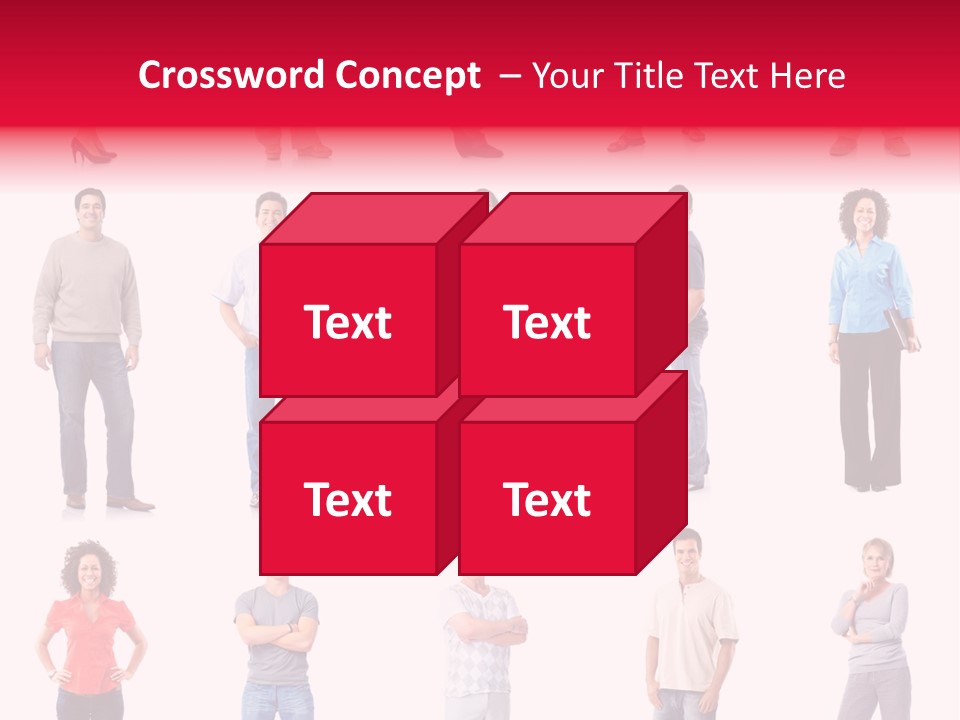 Business Standing Guy PowerPoint Template