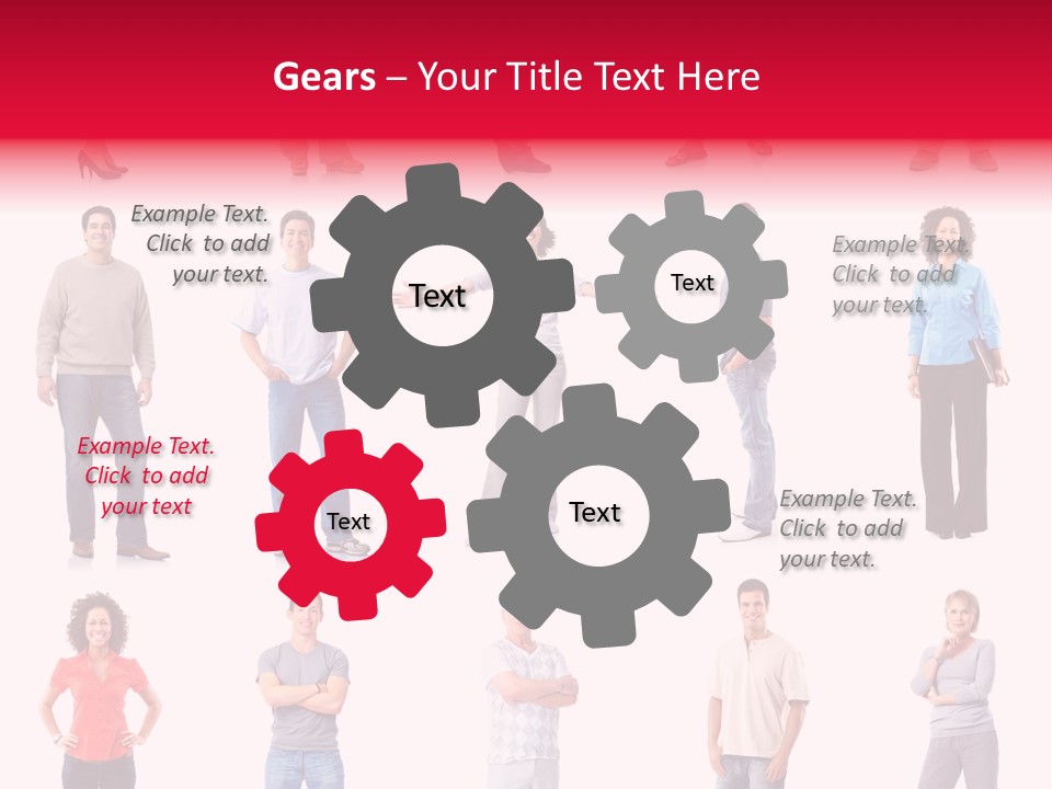 Business Standing Guy PowerPoint Template