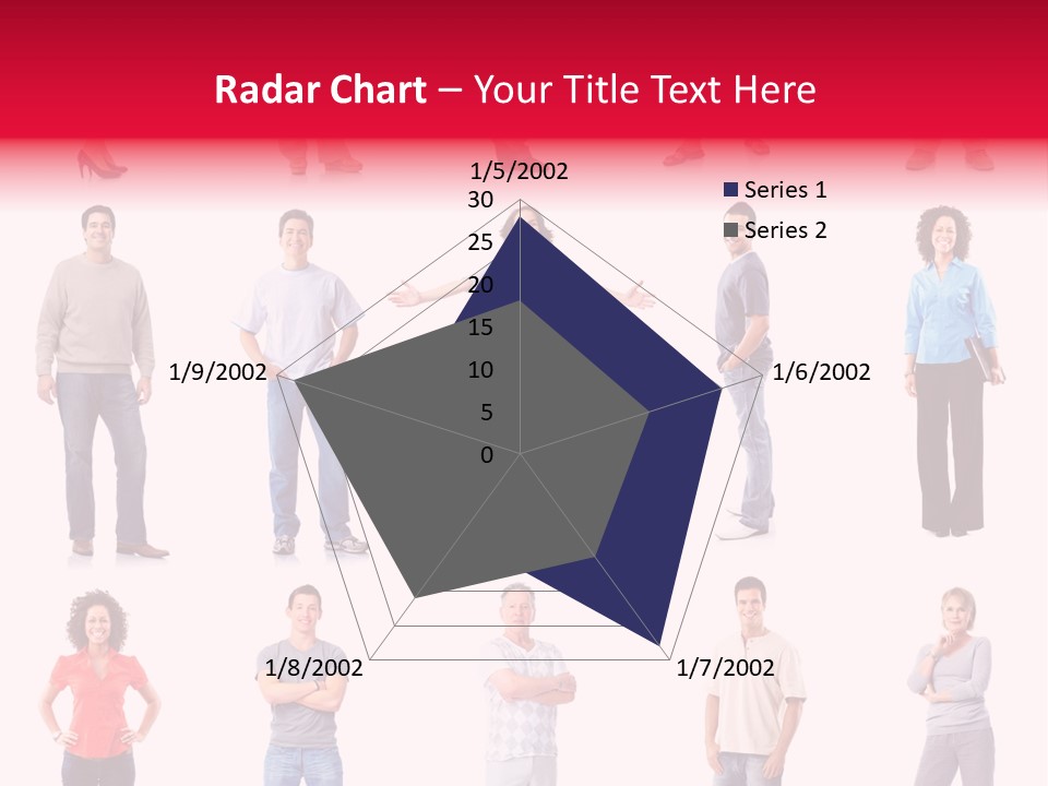 Business Standing Guy PowerPoint Template