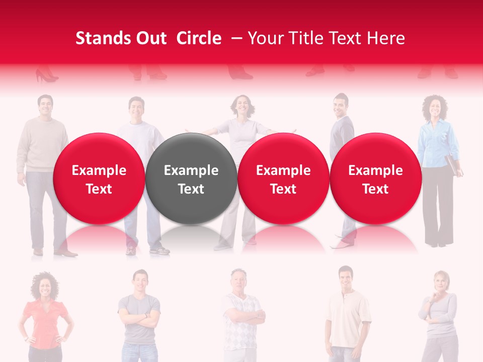 Business Standing Guy PowerPoint Template