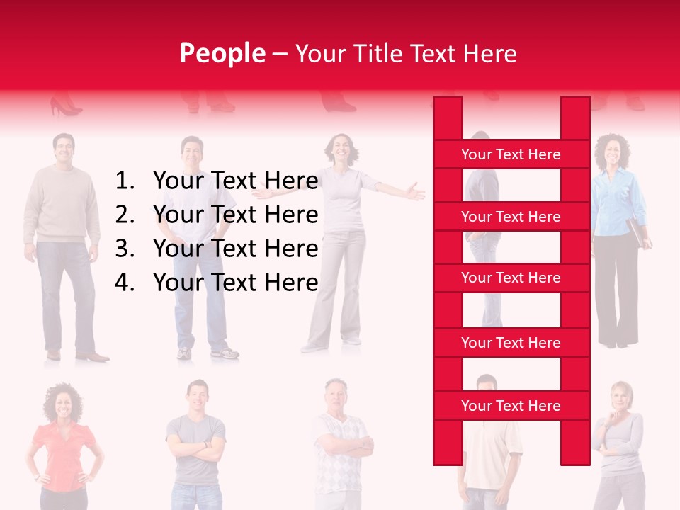 Business Standing Guy PowerPoint Template