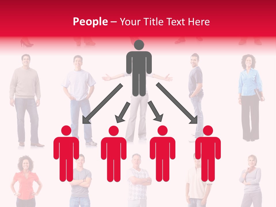 Business Standing Guy PowerPoint Template