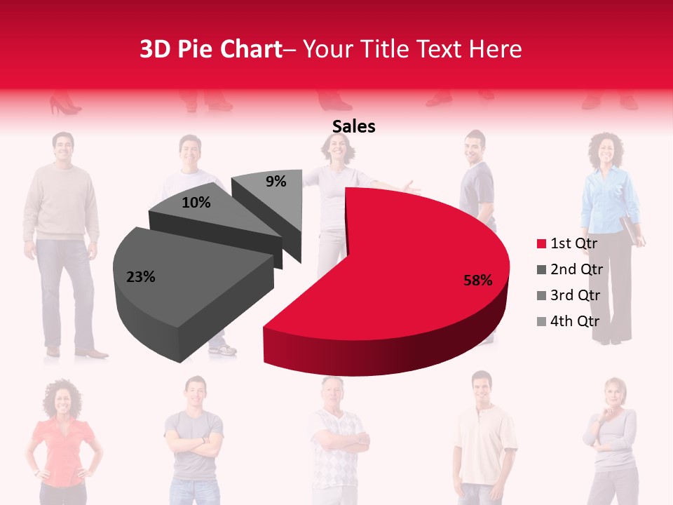 Business Standing Guy PowerPoint Template