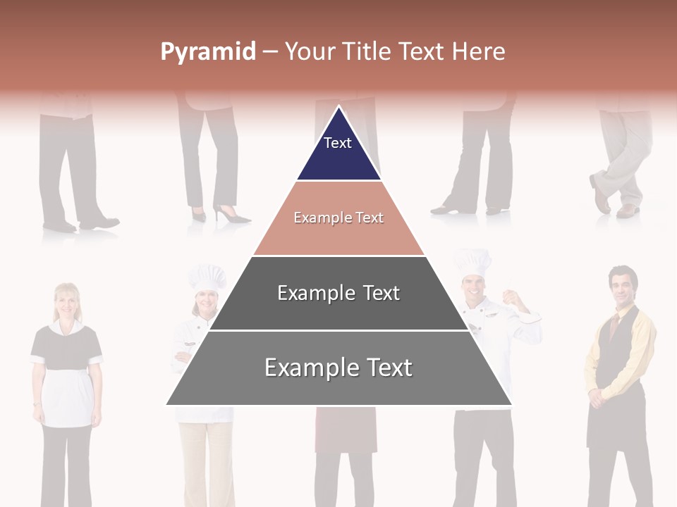 Employee People Waitress PowerPoint Template