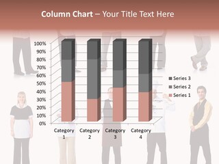 Employee People Waitress PowerPoint Template